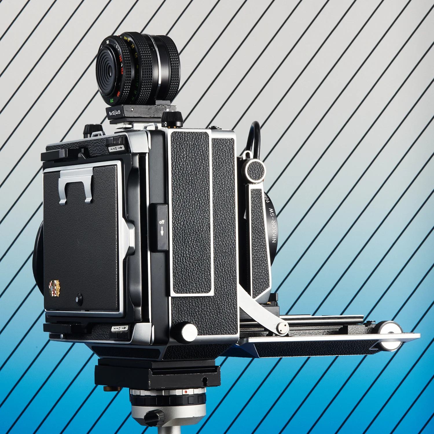 Linhof Master Technika Fully Serviced w/ 90mm Nikkor SW